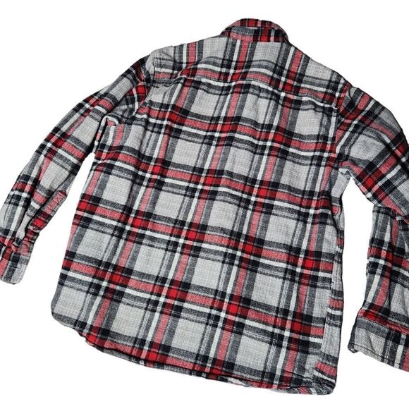 RedHead Flannel Shirt Mens Large Long Sleeve Button Up  Pre-owned in gently wor - Picture 6 of 7